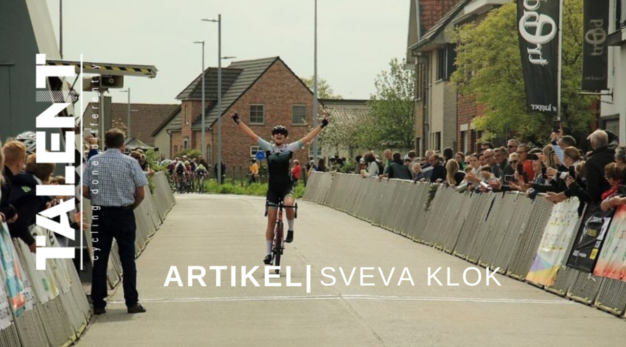 Sveva Klok groeit door TALENT Cycling Development Team U19